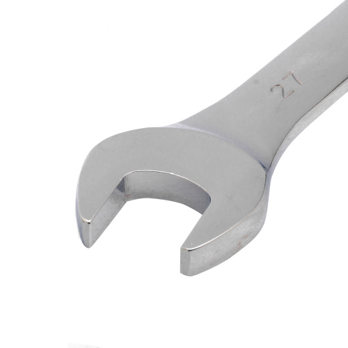 Ключ комбинированный трещоточный, 27 мм, CrV, зеркальный хром Matrix по ценам производителя в Уфе с доставкой по всей России