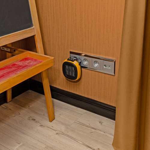 Тепловентилятор портативный керамический DTFC-700, 3 реж. вентилятор, нагрев 700 Вт Denzel купить в Москве с доставкой по всей России | ProtosMarket.ru