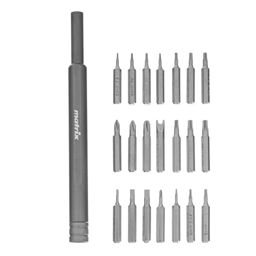 Набор для точных работ 22 в 1, универсальный, сталь CrV Matrix по ценам производителя в Уфе с доставкой по всей России