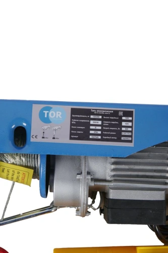 Таль электрическая TOR PA 125/250 кг 12/6 м (серия T) по ценам производителя в Уфе с доставкой по всей России