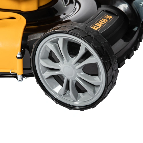 Газонокосилка аккумуляторная бесщеточная RLM450-36, Li-ion, 36 В, 4 Ач, 450 мм, травосборник 40 л Denzel по ценам производителя в Уфе с доставкой по всей России