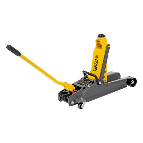 Домкрат гидравлический подкатной с фиксатором, 2,5 т, 85-385 мм Denzel по ценам производителя в Уфе с доставкой по всей России