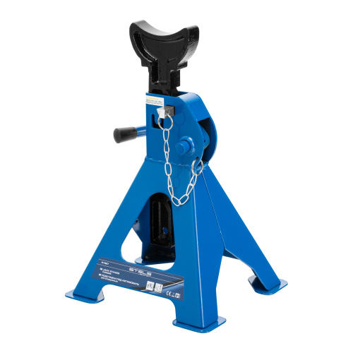 Подставки под автомобиль регулируемые, 3 т, H подъема 280-430 мм, 2 шт, Stels по ценам производителя в Уфе с доставкой по всей России