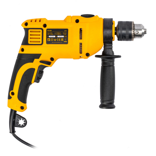 Дрель ударная ID-650, 650 Вт, 0-3000 об/мин, 48000 уд/мин Denzel по ценам производителя в Уфе с доставкой по всей России