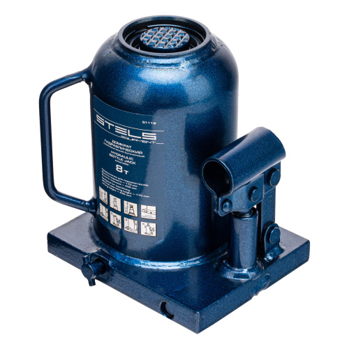 Домкрат гидравлический бутылочный телескопический, 8 т, H подъема 170-430 мм Stels по ценам производителя в Уфе с доставкой по всей России