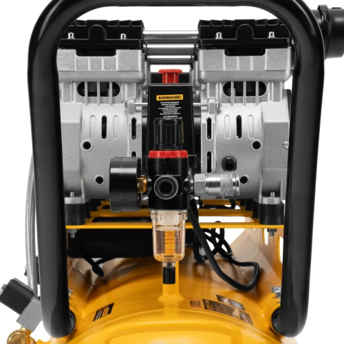 Компрессор безмасляный, малошумный  DLS 2250/100, 2250 Вт, 3x750, 100 л, 410 л/мин блок управления/ Denzel по ценам производителя в Уфе с доставкой по всей России