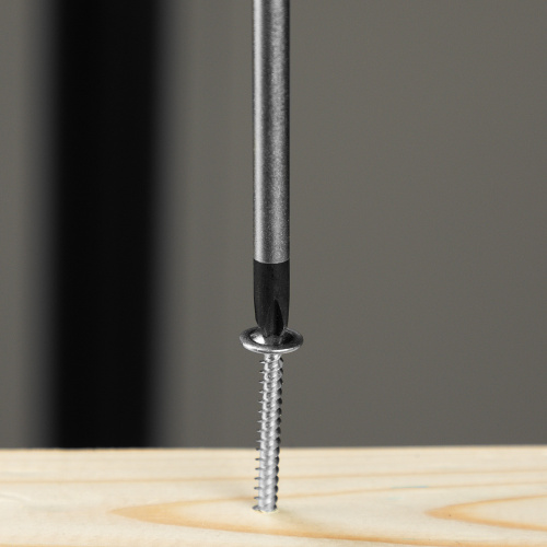 Отвертка, PH2х100 мм, S2, 3к рукоятка Denzel по ценам производителя в Уфе с доставкой по всей России