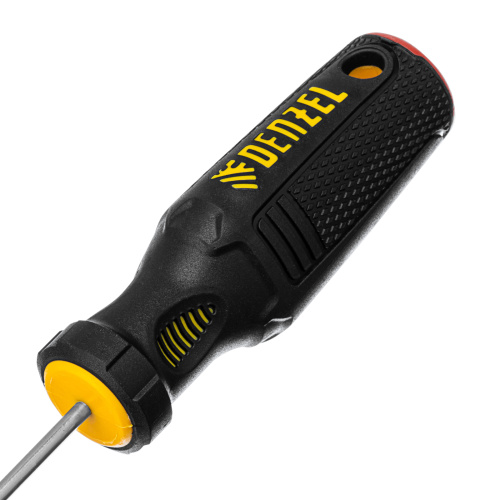 Отвертка, PH0х75 мм, S2, 3к рукоятка Denzel по ценам производителя в Уфе с доставкой по всей России