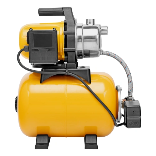 Насосная станция PS800X, 800 Вт, 3200 л/ч, ресивер 24 л, подъем 38 м, нержавейка Denzel по ценам производителя в Уфе с доставкой по всей России