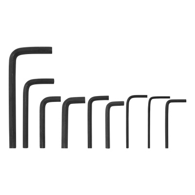 Набор ключей имбусовых HEX, 1.5-10 мм, CrV, 10 шт, оксидированные, на кольце Sparta по ценам производителя в Уфе с доставкой по всей России