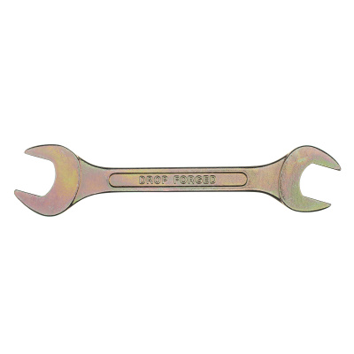 Ключ рожковый, 20 х 22 мм, желтый цинк Сибртех по ценам производителя в Уфе с доставкой по всей России