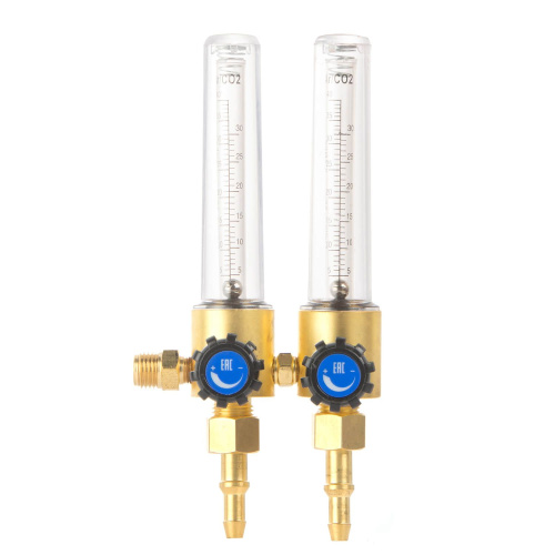 Ротаметр двойной (штуцер М14х1,5) латунь по ценам производителя в Уфе с доставкой по всей России