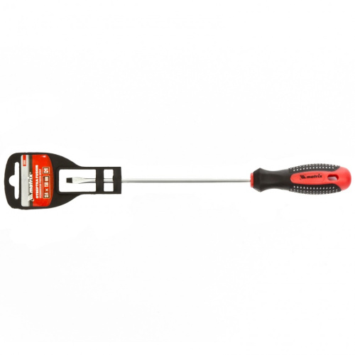 Отвертка Fusion, SL4 х 150 мм, CrV, трехкомпонентная рукоятка "Anti slip" Matrix по ценам производителя в Уфе с доставкой по всей России