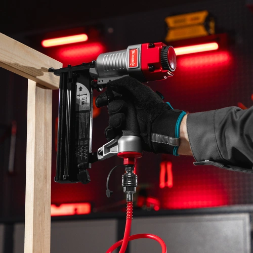 Нейлер-степлер пневматический 3 в 1, с регулировкой глубины забивания, гвозди 18GA, гвозди 16GA, скобы 18 GA Matrix по ценам производителя в Уфе с доставкой по всей России