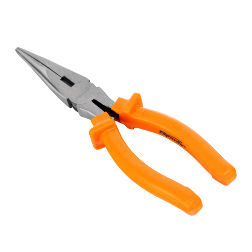 Длинногубцы прямые Classic, 200 мм, шлифованные, пластмассовые рукоятки Sparta по ценам производителя в Уфе с доставкой по всей России