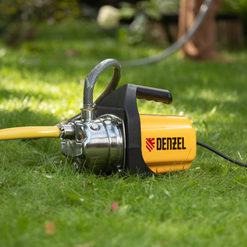 Садовый поверхностный насос GP 1000Х, 1000 Вт, 3500 л/ч, подъем 44 м, нержавейка Denzel по ценам производителя в Уфе с доставкой по всей России