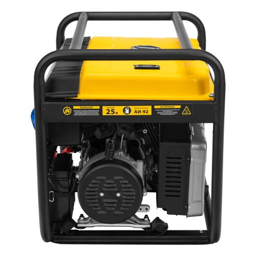 Генератор бензиновый PS 80 EA, 8.0 кВт, 230 В, 25 л, коннектор автоматики, электростартер Denzel по ценам производителя в Уфе с доставкой по всей России