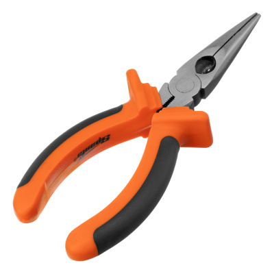 Длинногубцы прямые Comfort, 160 мм ,шлифованные, двухкомпонентные рукоятки Sparta по ценам производителя в Уфе с доставкой по всей России