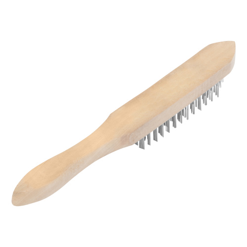 Щетка пятирядная металлическая с деревянной ручкой Sparta по ценам производителя в Уфе с доставкой по всей России