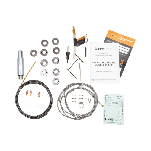 Сварочный полуавтомат SAGGIO MIG 500-NS DOUBLE PULSE (пр-во FoxWeld/КНР) купить в Москве с доставкой по всей России | ProtosMarket.ru