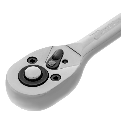 Ключ-трещотка 1/4", CrV, 45 зубьев, с быстрым сбросом, хром Matrix по ценам производителя в Уфе с доставкой по всей России