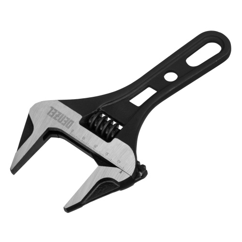 Ключ разводной 185 мм, CrV, кованый, укороченная рукоятка Denzel по ценам производителя в Уфе с доставкой по всей России