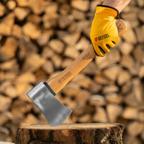 Топор кованый, 1130 г, американский тип, буковая рукоятка, 430мм, EFP Denzel по ценам производителя в Уфе с доставкой по всей России