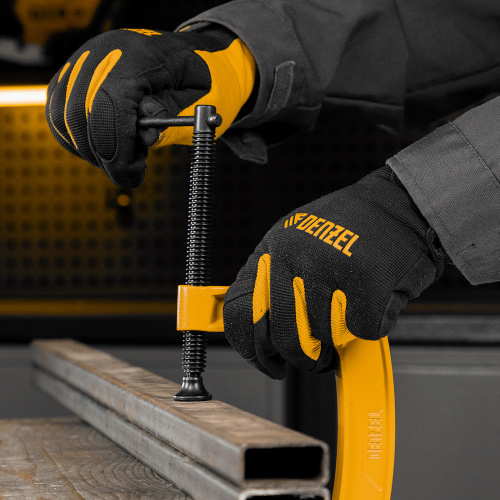 Струбцина G-образная, усиленная, 100 мм Denzel по ценам производителя в Уфе с доставкой по всей России