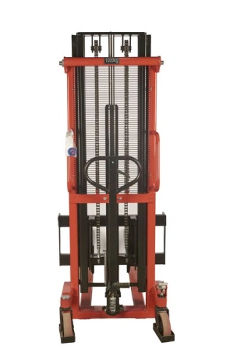 Штабелер гидравлический 1,0 т 2,5 м TOR CTY-EH с раздвижными вилами по ценам производителя в Уфе с доставкой по всей России