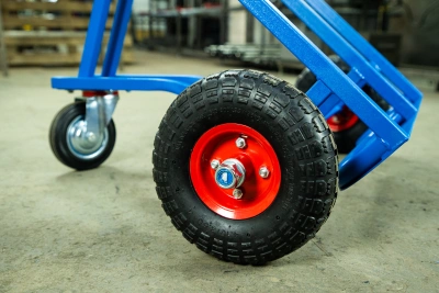 Тележка для газовых баллонов TOR ГБ-2, 2 баллона (250 пневмо колеса + 160 поворотное) купить в Москве с доставкой по всей России | ProtosMarket.ru