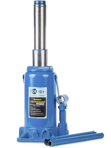 Домкрат гидравлический телескопический TOR ДГТ-12 г/п 12 т (2 уровня) по ценам производителя в Уфе с доставкой по всей России