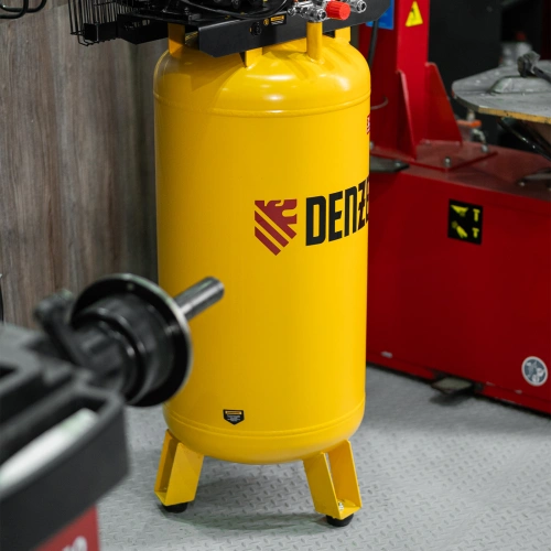 Компрессор воздушный BCV2200/100V, ременный привод , 2.3 кВт, 100 литров, 440 л/мин Denzel по ценам производителя в Уфе с доставкой по всей России