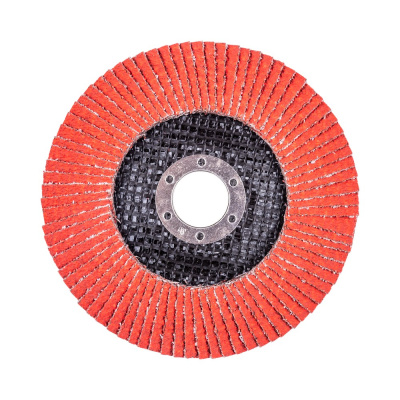 Круг лепестковый с керамическим абразивом для шлифования по нержавеющей стали FTL Everest 27 125 х 22,2 мм P40 по ценам производителя в Уфе с доставкой по всей России