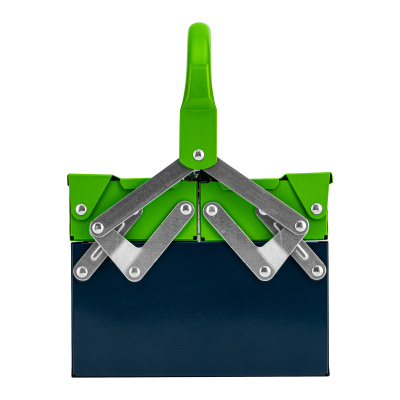 Ящик для инструмента, 430 х 200 х 160 мм, три секции, металлический Сибртех по ценам производителя в Уфе с доставкой по всей России