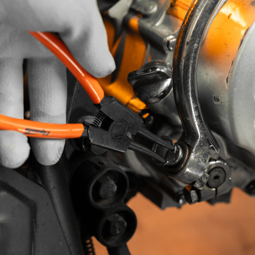 Съемник, 150 мм, для внешних стопорных колец, прямой (разжим) Sparta по ценам производителя в Уфе с доставкой по всей России