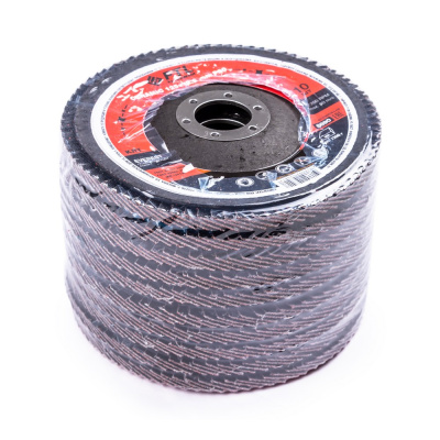 Круг лепестковый с керамическим абразивом для шлифования по нержавеющей стали FTL Everest 29 125 х 22,2 мм P80 по ценам производителя в Уфе с доставкой по всей России