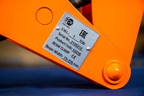 Захват балочный TOR LJ-Q-1 (г/п 1 т) по ценам производителя в Уфе с доставкой по всей России