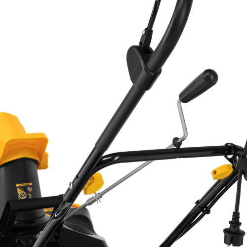 Электрическая снегоуборочная машина ESB-460-M, 1.8 кВт, металлический шнек, LED фара Denzel по ценам производителя в Уфе с доставкой по всей России