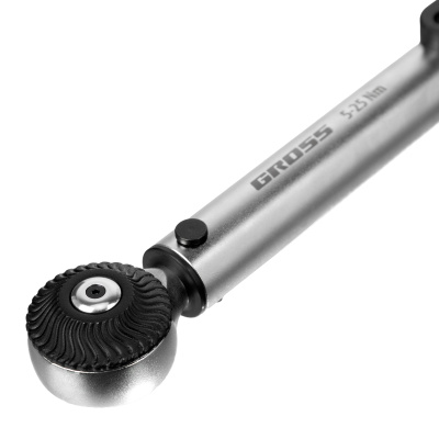 Ключ динамометрический, 5-25 Нм, 1/4", CrV  Gross по ценам производителя в Уфе с доставкой по всей России