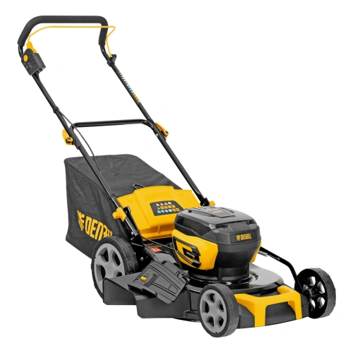 Газонокосилка аккумуляторная бесщет. DLM-460, 460 мм, травосб. 65 л., Li-Ion, 40 В Denzel по ценам производителя в Уфе с доставкой по всей России