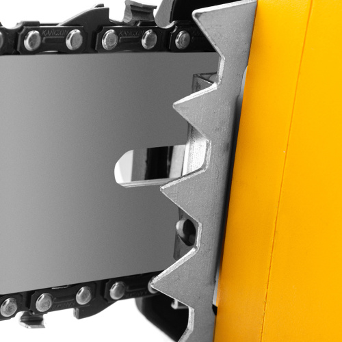 Пила цепная электрическая EDS-1800P, 1.8 кВт,поперечная, шина 40 см, шаг 3/8, паз 1.3 мм, 57 звеньев Denzel по ценам производителя в Уфе с доставкой по всей России