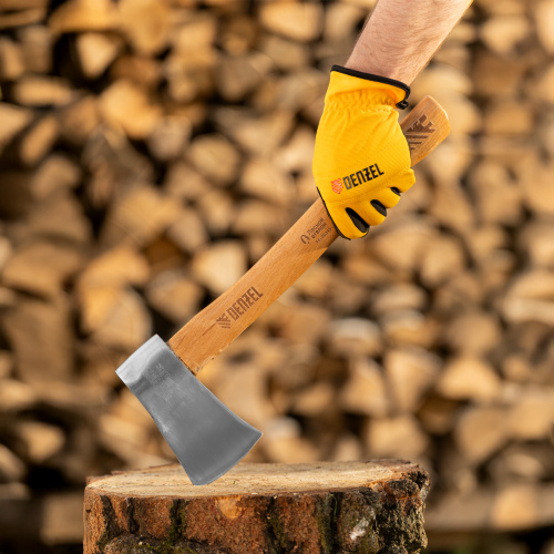 Топор кованый, 900 г, американский тип, буковая рукоятка, 430мм, EFP Denzel по ценам производителя в Уфе с доставкой по всей России