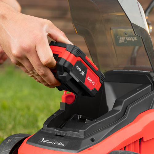 Газонокосилка аккумуляторная бесщеточная CLM-320, 320 мм, травосб. 30 л, Li-Ion, 20 В MTX по ценам производителя в Уфе с доставкой по всей России