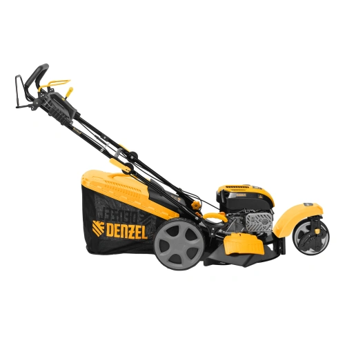 Бензиновая газонокосилка GLT-460SP-T, Trike 149 см3, 46 см, привод, панель, 60л Denzel по ценам производителя в Уфе с доставкой по всей России