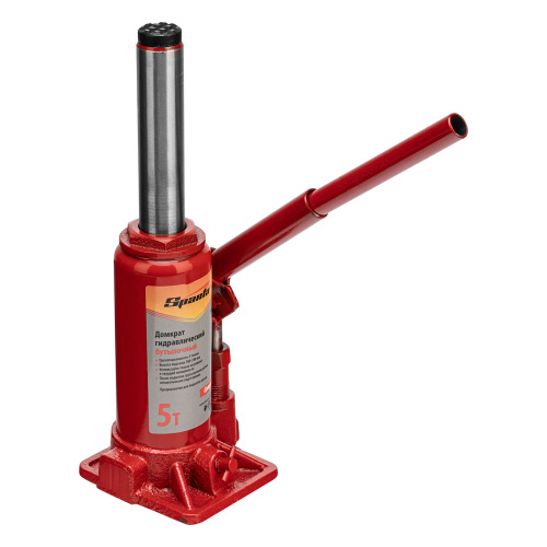 Домкрат гидравлический бутылочный 5 т, h подъема 180-340 мм Sparta Compact по ценам производителя в Уфе с доставкой по всей России