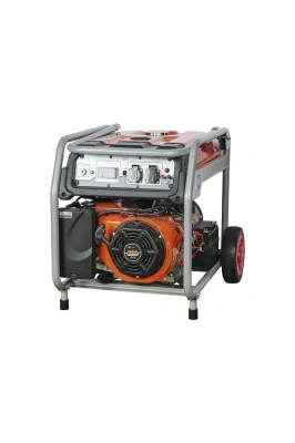 Генератор бензиновый 7,0 кВт 220В 27 л с электростартером и колесами TOR KM9500H по ценам производителя в Уфе с доставкой по всей России