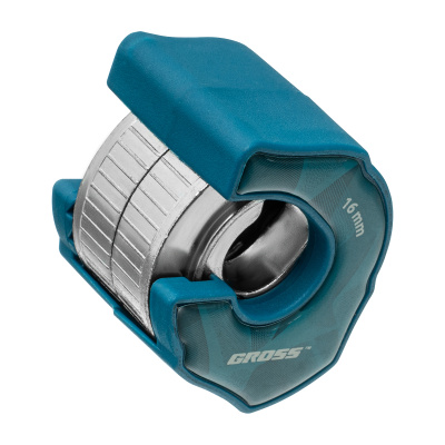 Труборез ладонный "Piranha", 16 мм, 1/2, автоматическая регулировка зажима трубы, трещотка с храповым механизмом, отверстие 1/4 Gross по ценам производителя в Уфе с доставкой по всей России