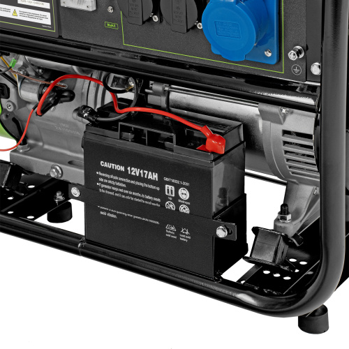 Генератор бензиновый БС-8000Э, 6,6 кВт, 230В, четырехтактный, 25 л, электростартер Сибртех по ценам производителя в Уфе с доставкой по всей России
