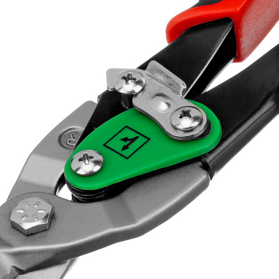 Ножницы по металлу, 250 мм, правый рез, сталь CRMO, двухкомпонентные рукоятки, PRO Matrix по ценам производителя в Уфе с доставкой по всей России