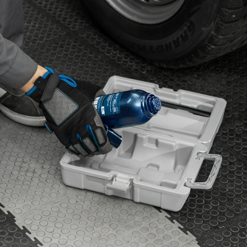 Домкрат гидравлический бутылочный, 5 т, h подъема 207-404 мм, в пластиковом кейсе Stels по ценам производителя в Уфе с доставкой по всей России